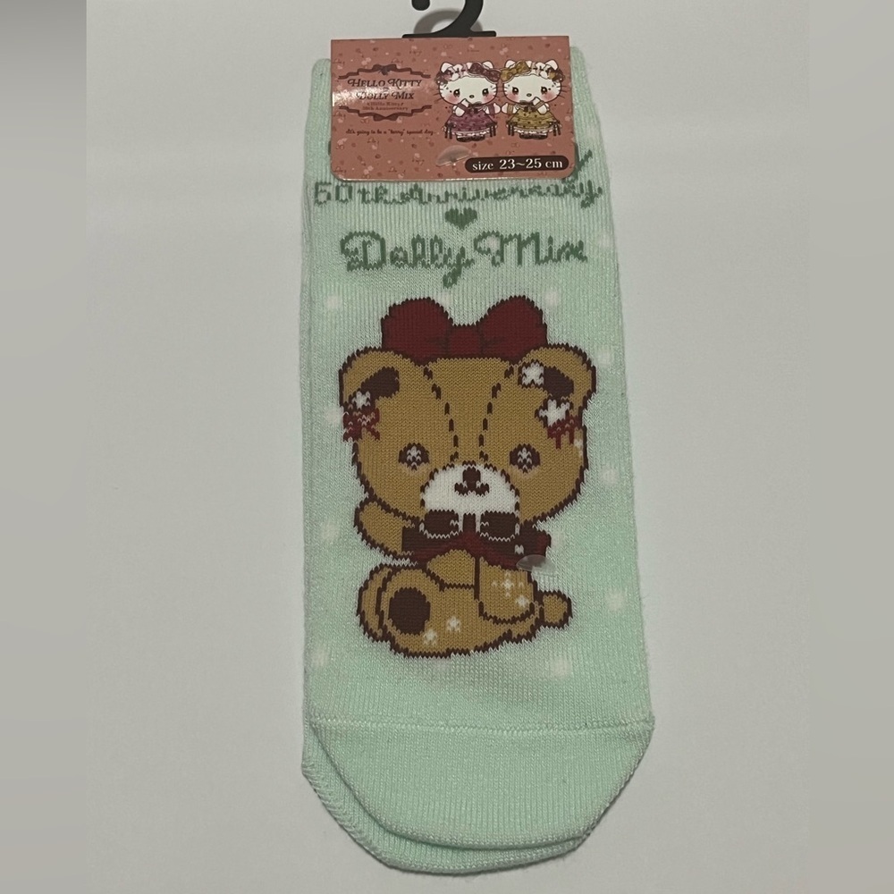 Tiny Chum Dolly Mix Hello Kitty 50th Anniversary Socks